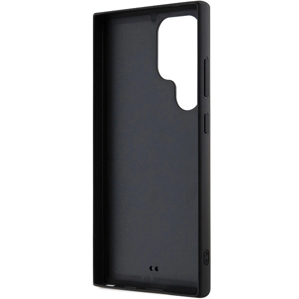 Etui Karl Lagerfeld 3D Rubber Ikonik na Samsung Galaxy S24 Ultra - czarne
