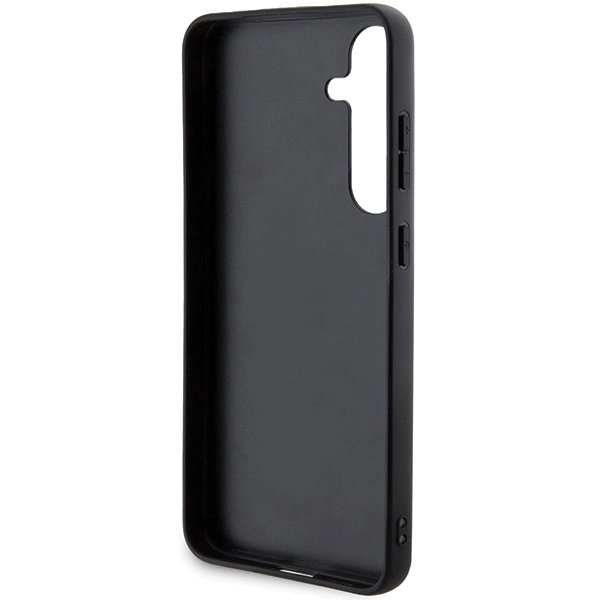 Etui Karl Lagerfeld Saffiano Karl&Choupette Metal Pin na Samsung Galaxy S24 - czarne