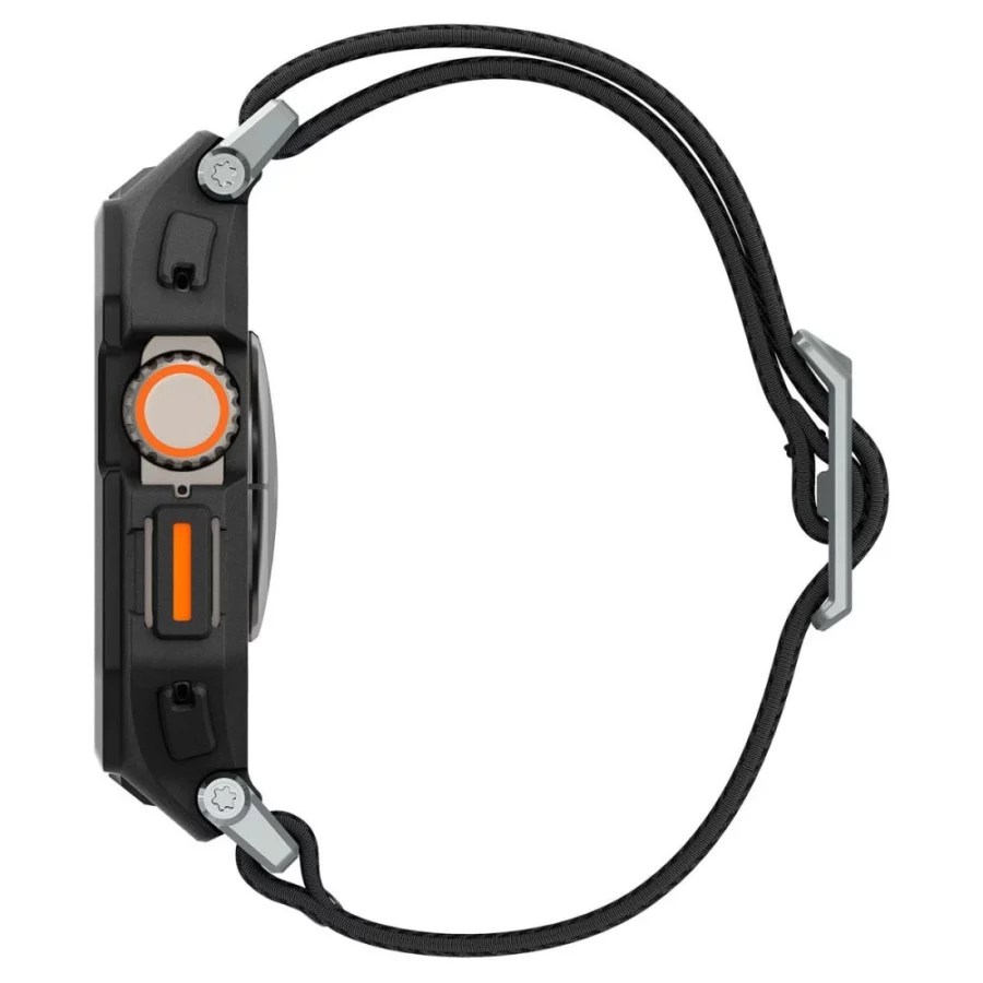 Etui z paskiem Spigen Lite Fit Pro na Apple Watch Ultra 49 mm - czarny mat
