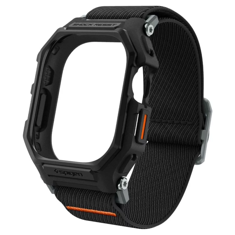 Etui z paskiem Spigen Lite Fit Pro na Apple Watch Ultra 49 mm - czarny mat