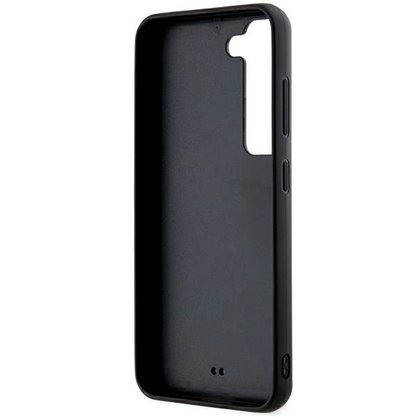 Etui Karl Lagerfeld 3D Rubber Glitter Logo na Samsung Galaxy S23 - czarne