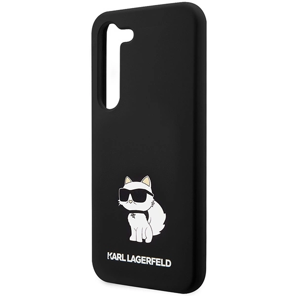 Etui Karl Lagerfeld Silicone Choupette na Samsung Galaxy S24 - czarne