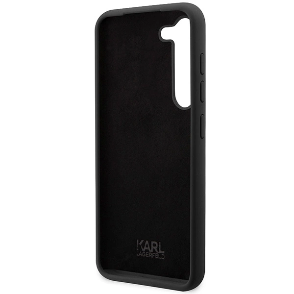Etui Karl Lagerfeld Silicone Choupette na Samsung Galaxy S24 - czarne