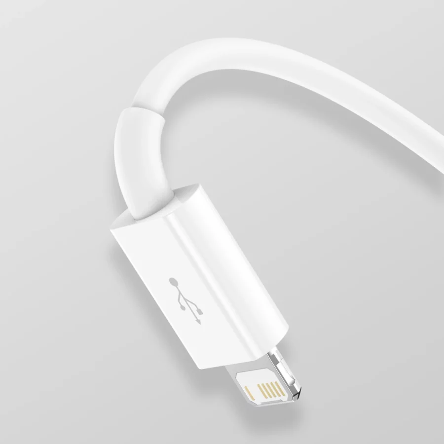 Kabel Baseus Superior Series USB-A - USB-C / Lightning / micro USB 3.5A 1m - biały