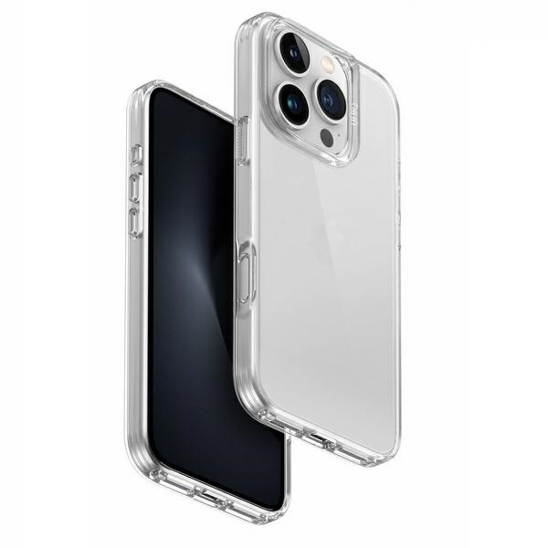 UNIQ etui Air Fender iPhone 16 Pro 6.3" przezroczysty/transparent