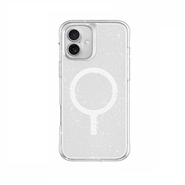 UNIQ etui LifePro Xtreme iPhone 16 Plus 6.7" Magclick Charging przezroczysty/tinsel lucent