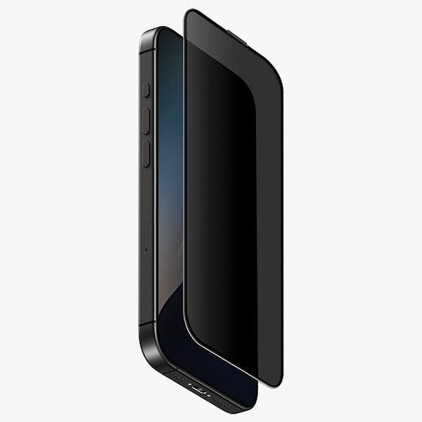 UNIQ Optix Privacy iPhone 16 Plus / 15    Plus / 14 Pro Max 6.7" prywatyzujące szkło hartowane z aplikatorem