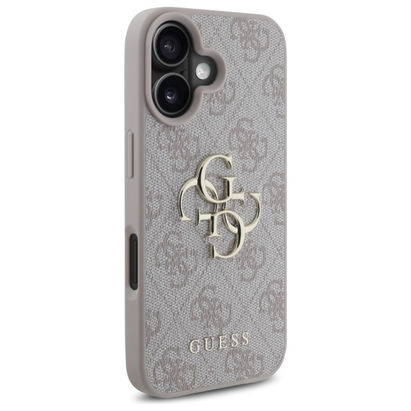 Guess GUHCP16S4GMGPI iPhone 16 6.1" różowy/pink hardcase 4G Big Logo