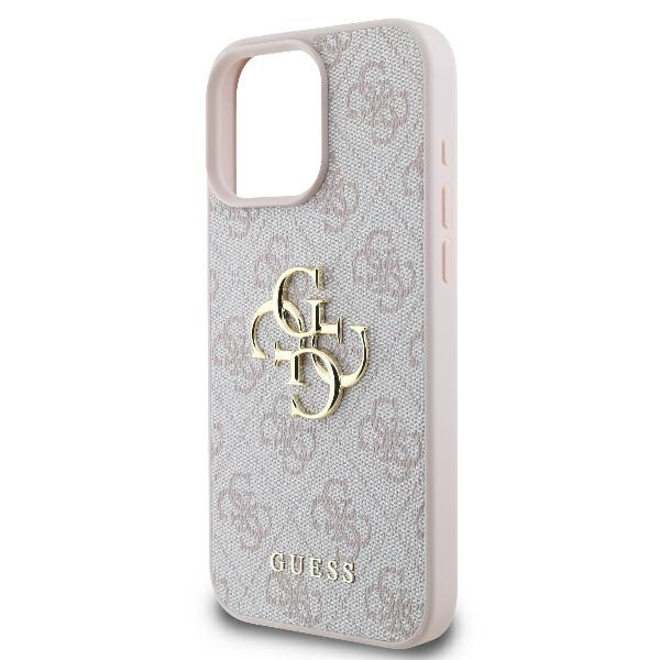 Guess GUHCP16L4GMGPI iPhone 16 Pro 6.3" różowy/pink hardcase 4G Big Logo