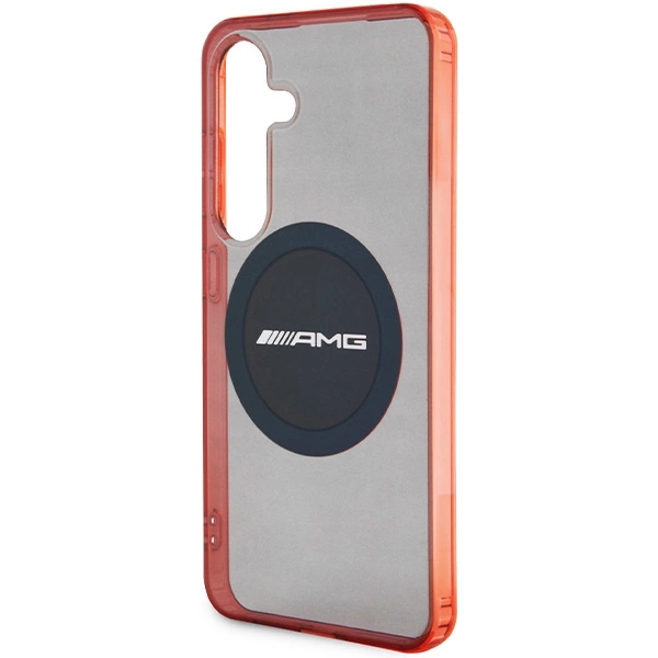 Etui AMG Transparent Bicolor MagSafe na Samsung Galaxy S24 - czarne