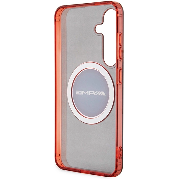 Etui AMG Transparent Bicolor MagSafe na Samsung Galaxy S24 - czarne