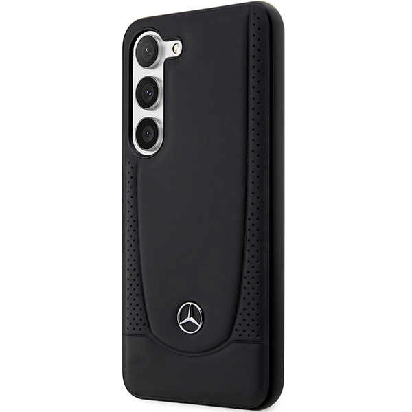 Etui Mercedes Leather Urban na Samsung Galaxy S23 FE - czarne