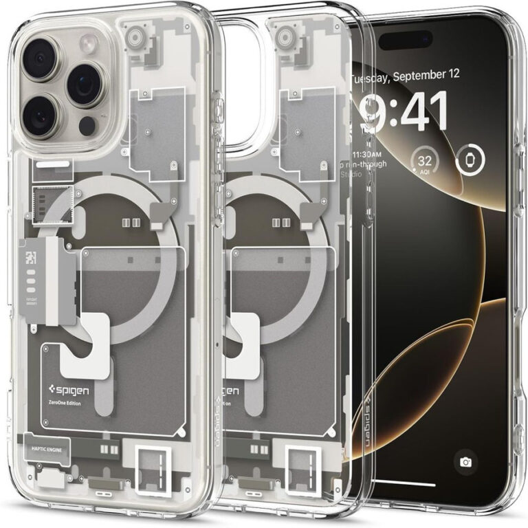 Etui Spigen Ultra Hybrid Mag Zero One z MagSafe na iPhone 16 Pro - tytanowe