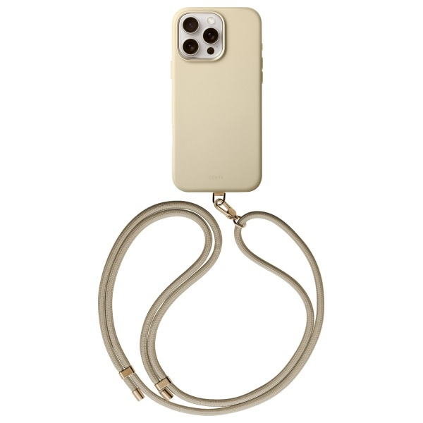 UNIQ etui Coehl Muse iPhone 16 Pro Max    6.9" Magnetic Charging kremowy/cream