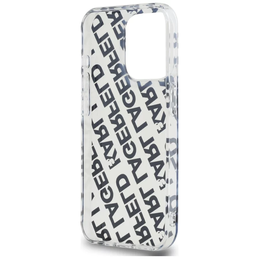 Etui Karl Lagerfeld IML Fullover Logo na iPhone 15 Pro Max - złote