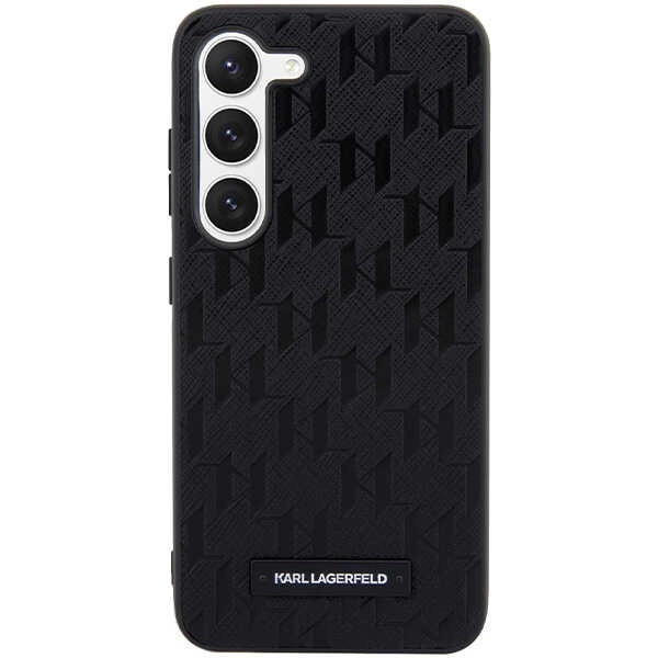 Etui Karl Lagerfeld Saffiano Mono Metal Logo na Samsung Galaxy S24 - czarne