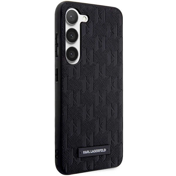 Etui Karl Lagerfeld Saffiano Mono Metal Logo na Samsung Galaxy S24 - czarne