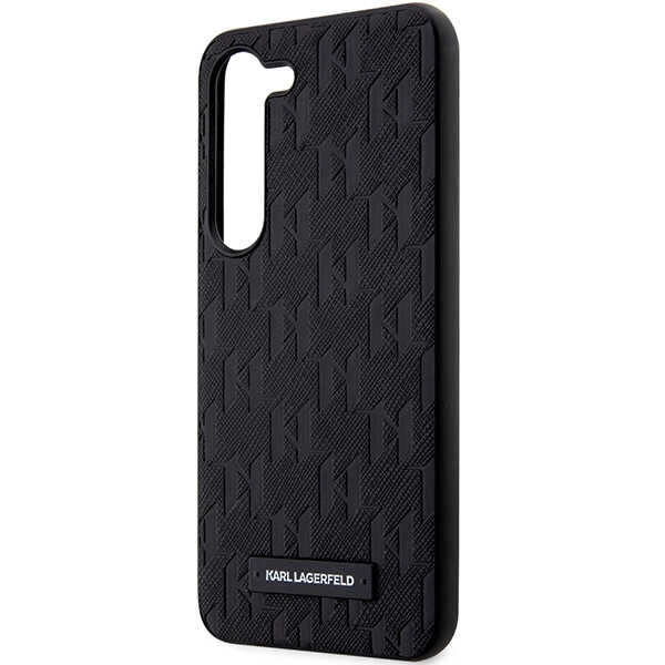 Etui Karl Lagerfeld Saffiano Mono Metal Logo na Samsung Galaxy S24 - czarne