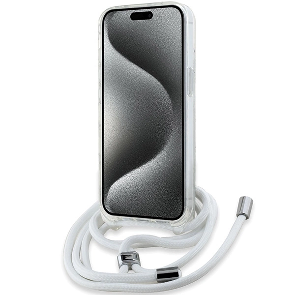 Etui Karl Lagerfeld IML Choupette Head & Cord MagSafe na iPhone 13 / 14 / 15 - przezroczyste