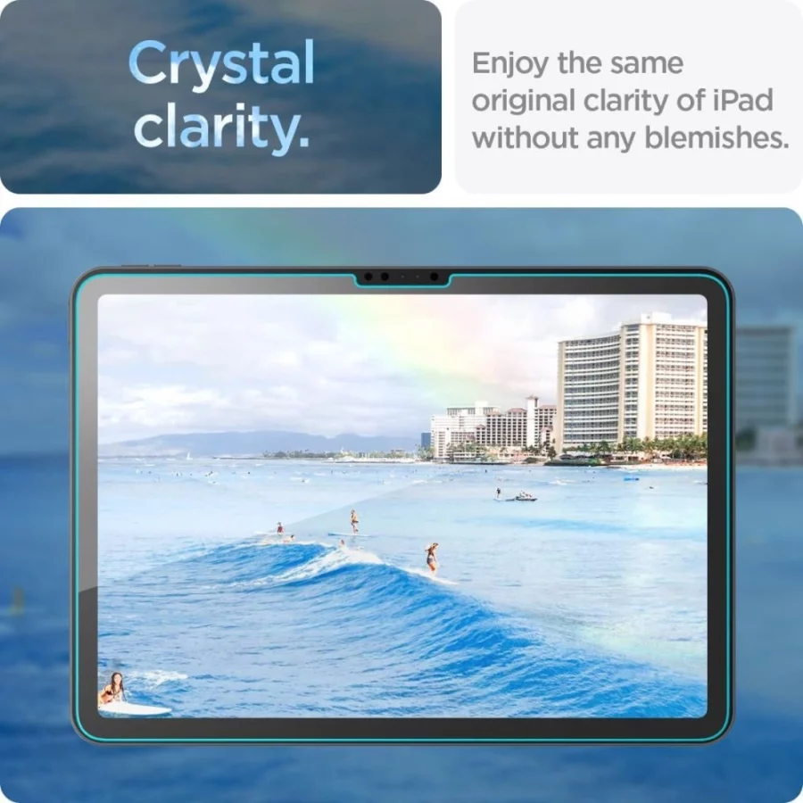 Szkło hartowane Spigen Glas.tR EZ Fit na iPad Air 11" (2024/2025/2026)