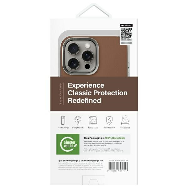 UNIQ etui Lyden DS iPhone 16 Pro Max      6.9" Magclick Charging karmelowy/carmel-ivory