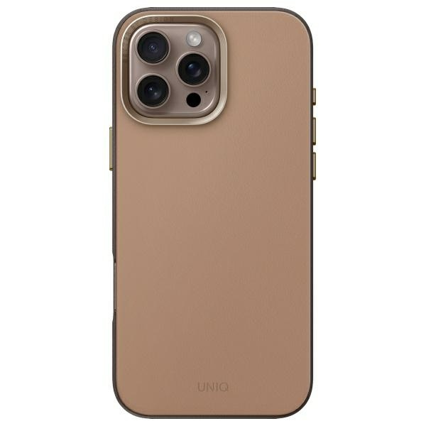 UNIQ etui Lyden DS iPhone 16 Pro Max      6.9" Magclick Charging brązowo-szary/brown-flint grey