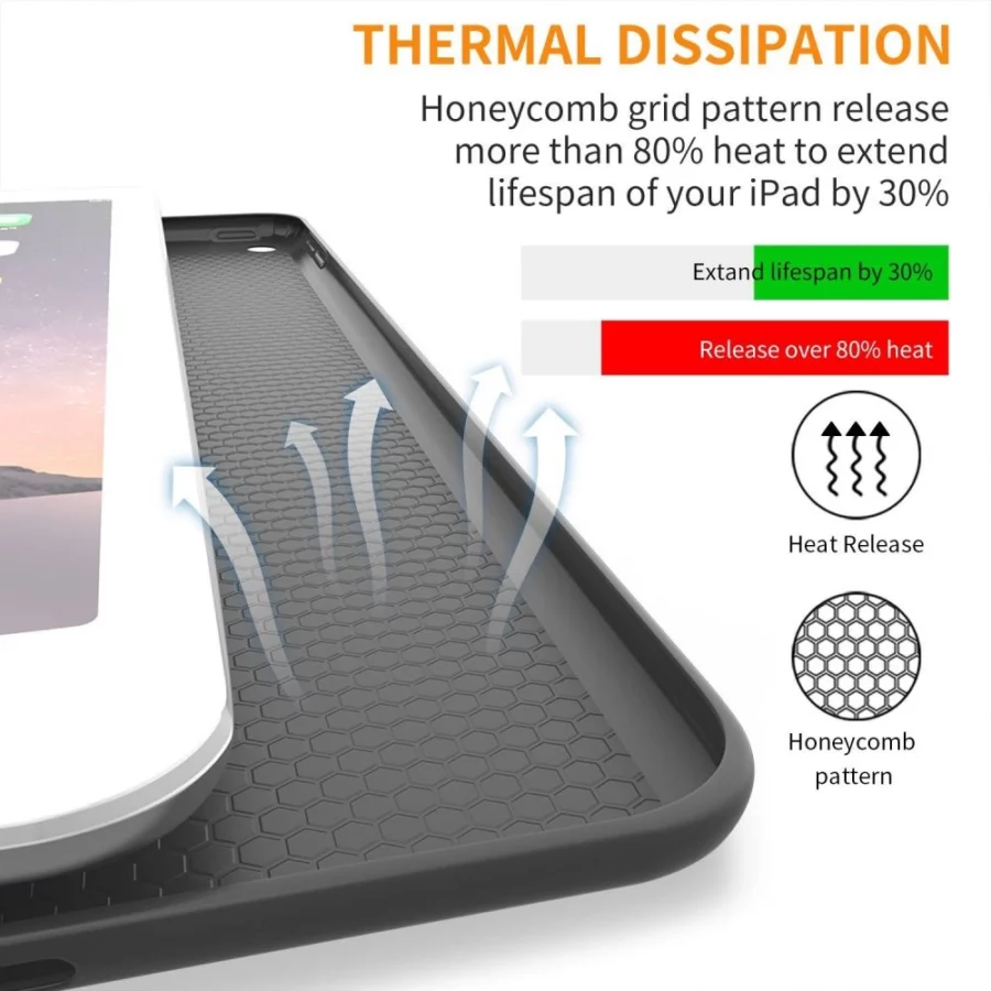 Etui Tech-Protect SmartCase na iPad 9.7'' 5 / 6 2017-2018 - czarne