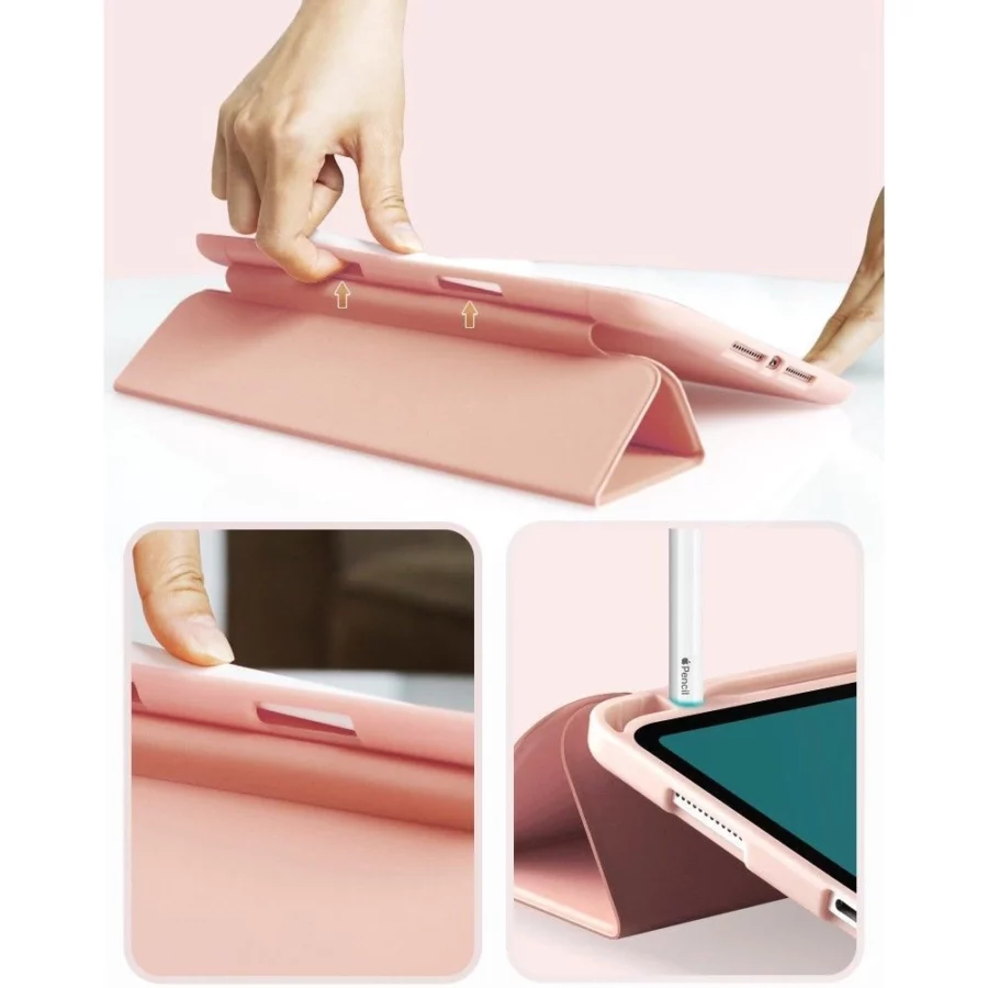 Etui Tech-Protect SC Pen na iPad 10.2" 2019-2021 - różowe