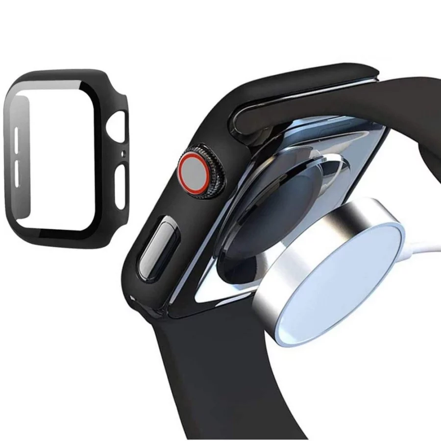 Etui Tech-Protect Defense360 na Apple Watch 44mm - czarne