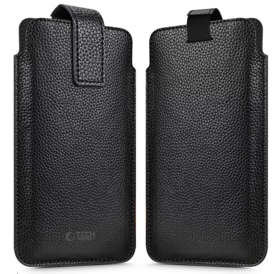 Pokrowiec Tech-Protect SM65 uniwersalny na smartfon 6-6.9" - czarny