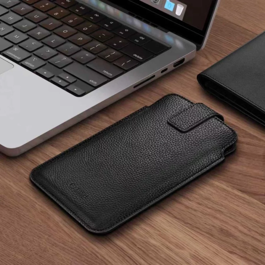 Pokrowiec Tech-Protect SM65 uniwersalny na smartfon 6-6.9" - czarny