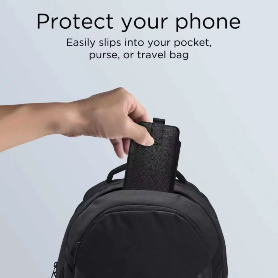 Pokrowiec Tech-Protect SM65 uniwersalny na smartfon 6-6.9" - czarny