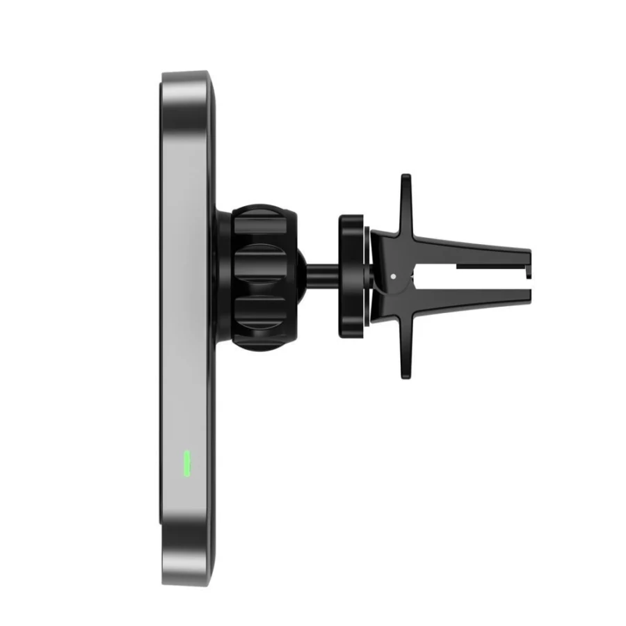 Uchwyt Tech-Protect CW19 samochodowy magnetyczny MagSafe z ładowarką indukcyjną 15W na kratkę wentylacji - czarny