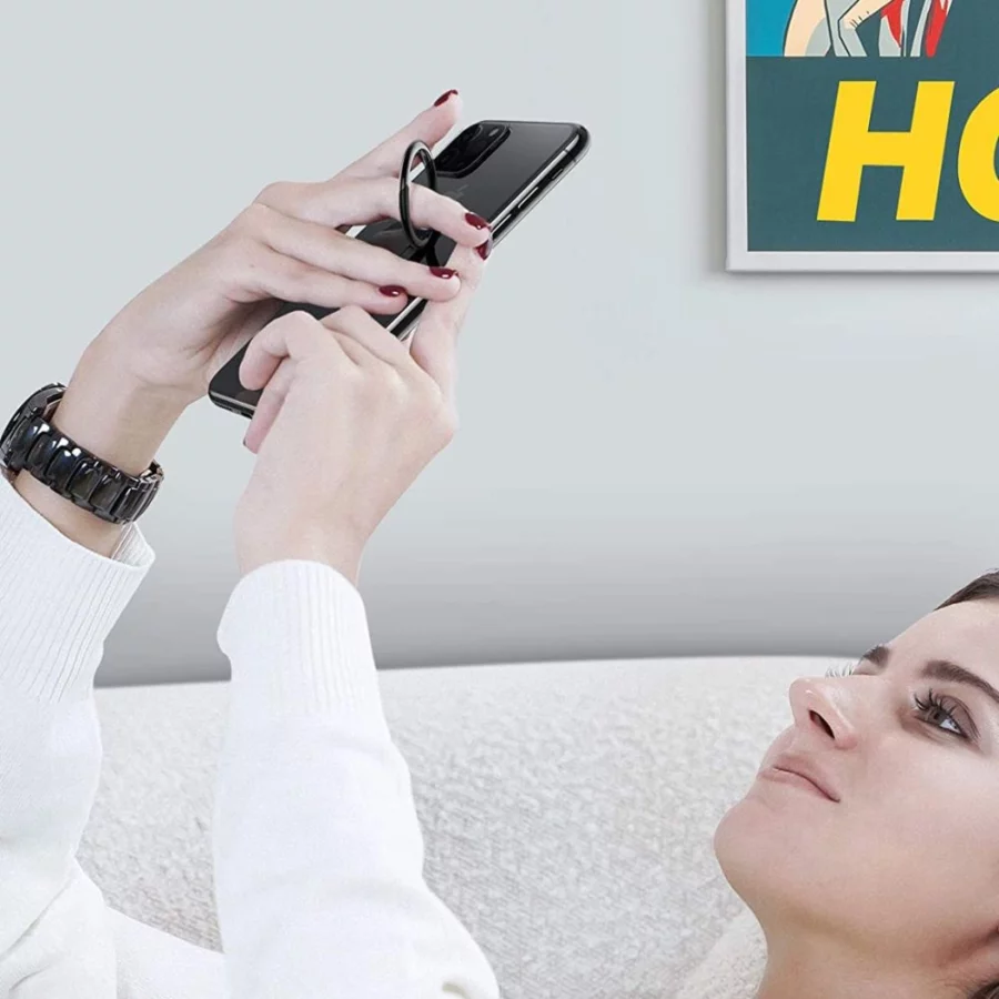 Uchwyt / ring Tech-Protect Magnetic Phone Ring z funkcją stojaka - różowy