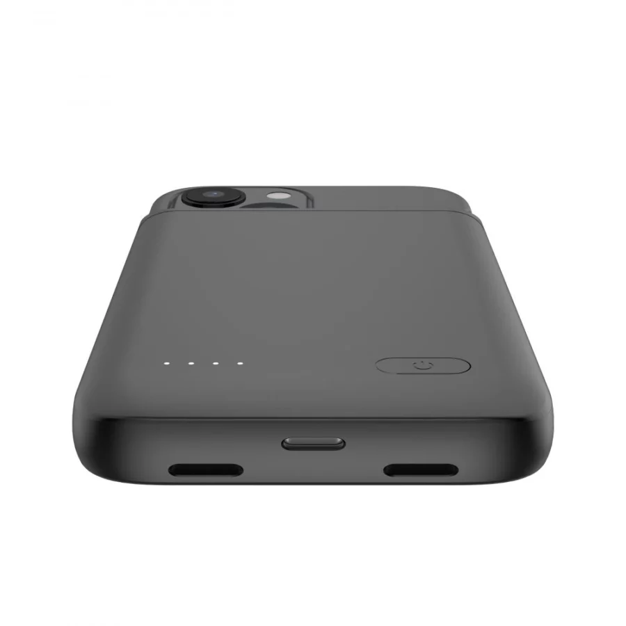 Etui Tech-Protect PowerCase na iPhone 12 mini / 13 mini z powerbankiem 4700mAh - czarne
