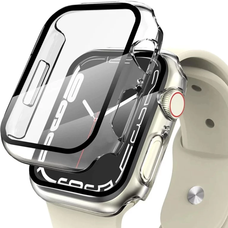 Etui Tech-Protect Defense360 na Apple Watch 41 mm - przezroczyste