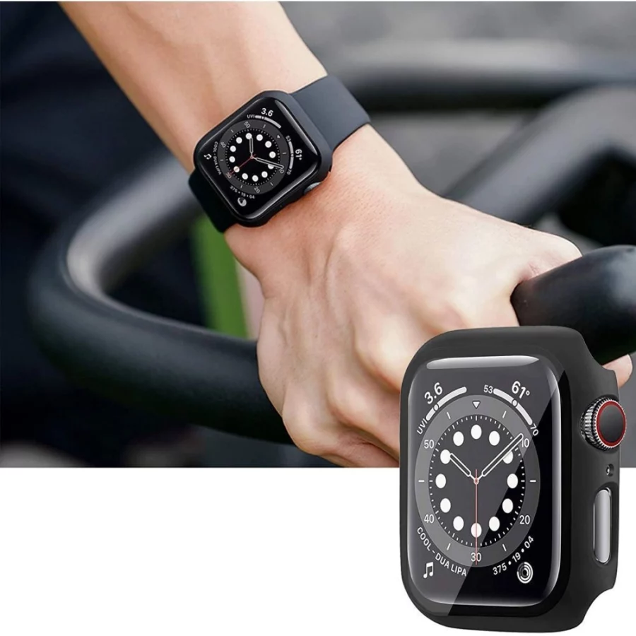 Etui Tech-Protect Defense360 na Apple Watch 41 mm - przezroczyste