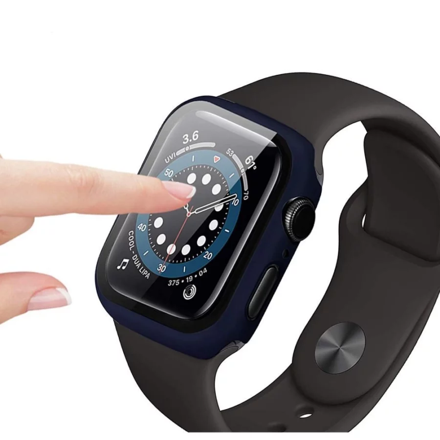 Etui Tech-Protect Defense360 na Apple Watch 45 mm - przezroczyste
