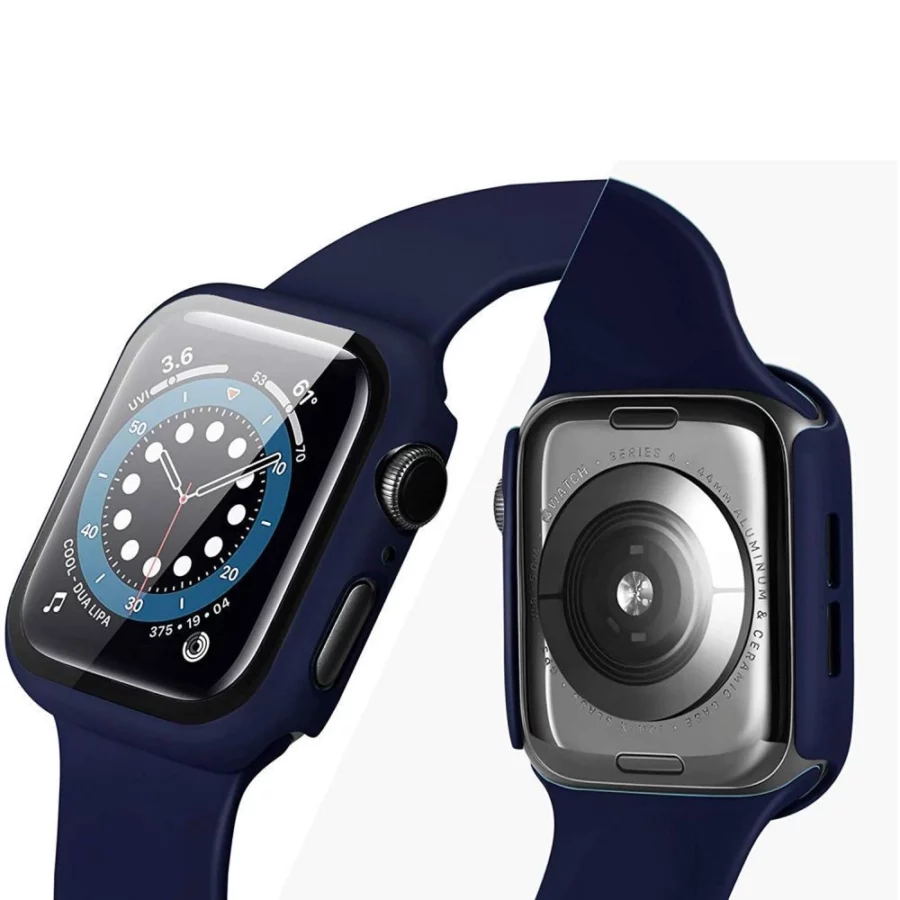 Etui Tech-Protect Defense360 na Apple Watch 45 mm - przezroczyste