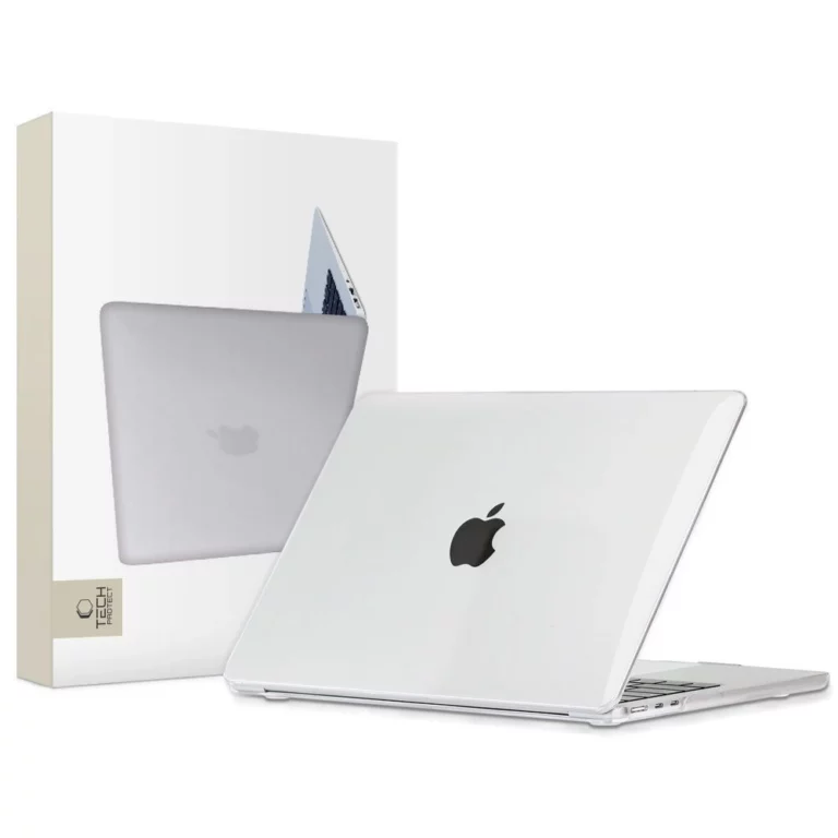 Etui Tech-Protect SmartShell na MacBook Pro 14" M1 / M2 / M3 2021-2023 - przezroczyste