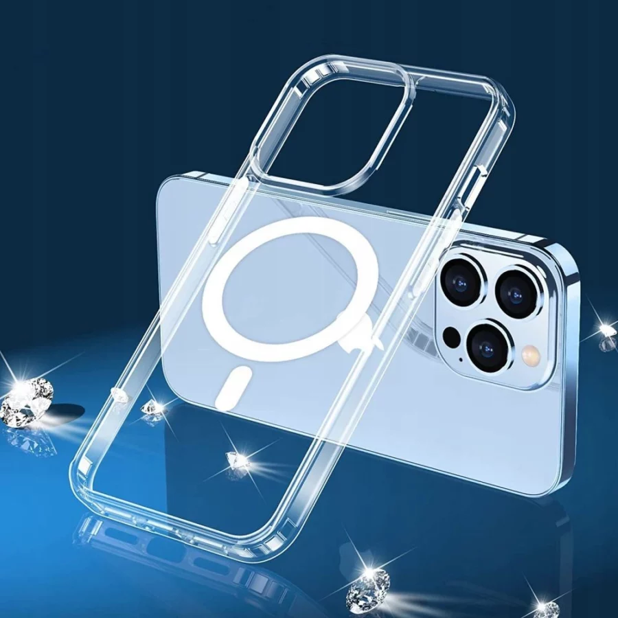 Etui Tech-Protect MagMat MagSafe na iPhone 12 / 12 Pro - przezroczysty