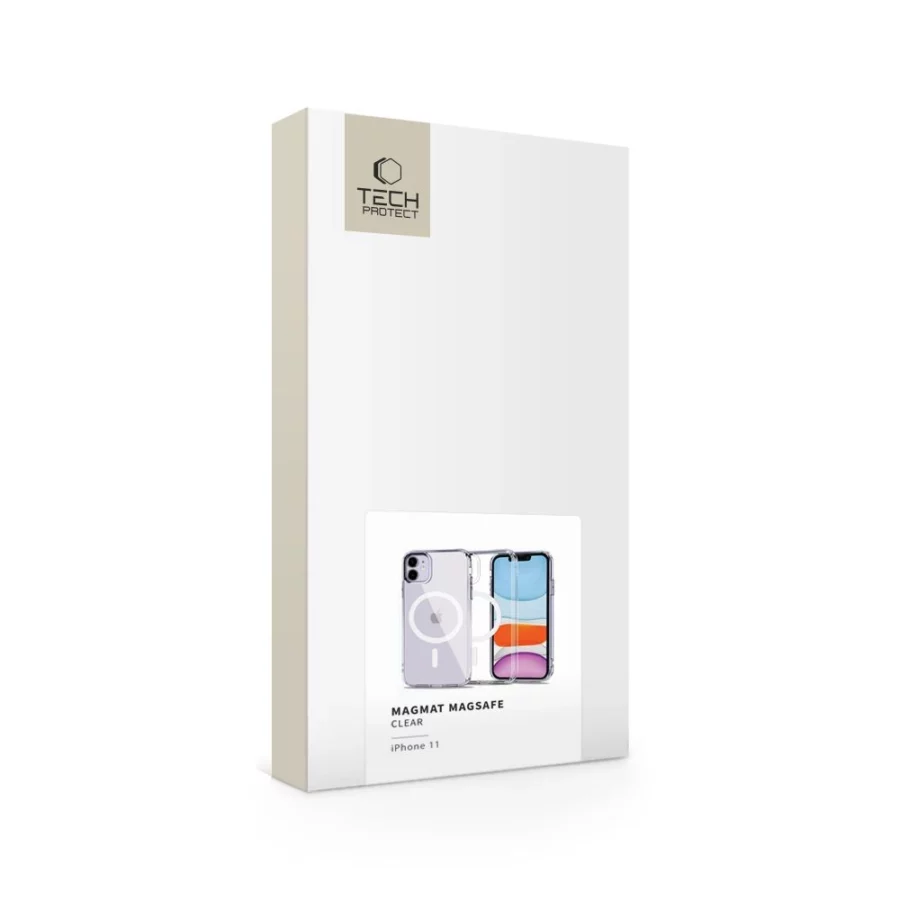 Etui Tech-Protect MagMat MagSafe na iPhone 11 - przezroczysty