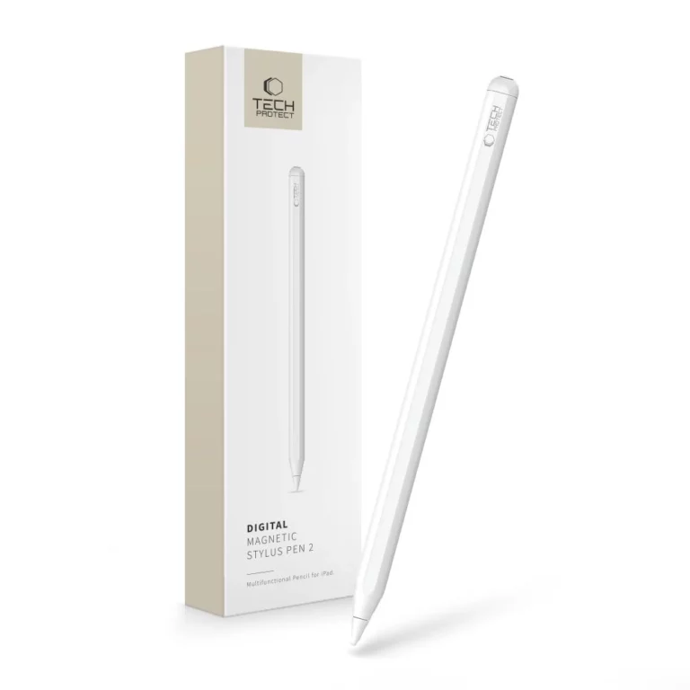 Rysik Tech-Protect Digital Magnetic Stylus Pen 2 magnetyczny do tabletu iPad - biały