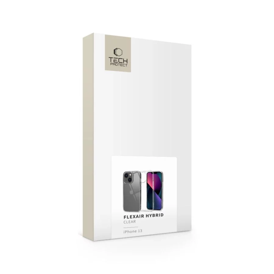Etui Tech-Protect FlexAir Hybrid na iPhone 13 - przezroczyste