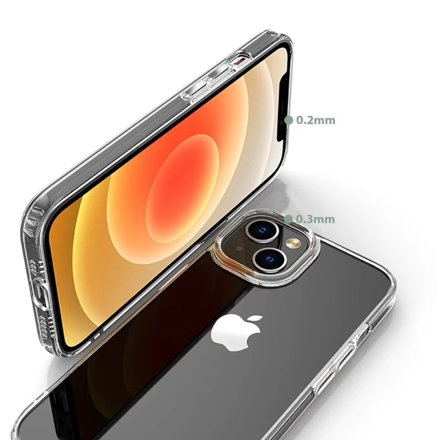Etui Tech-Protect FlexAir Hybrid na iPhone 14 - przezroczyste