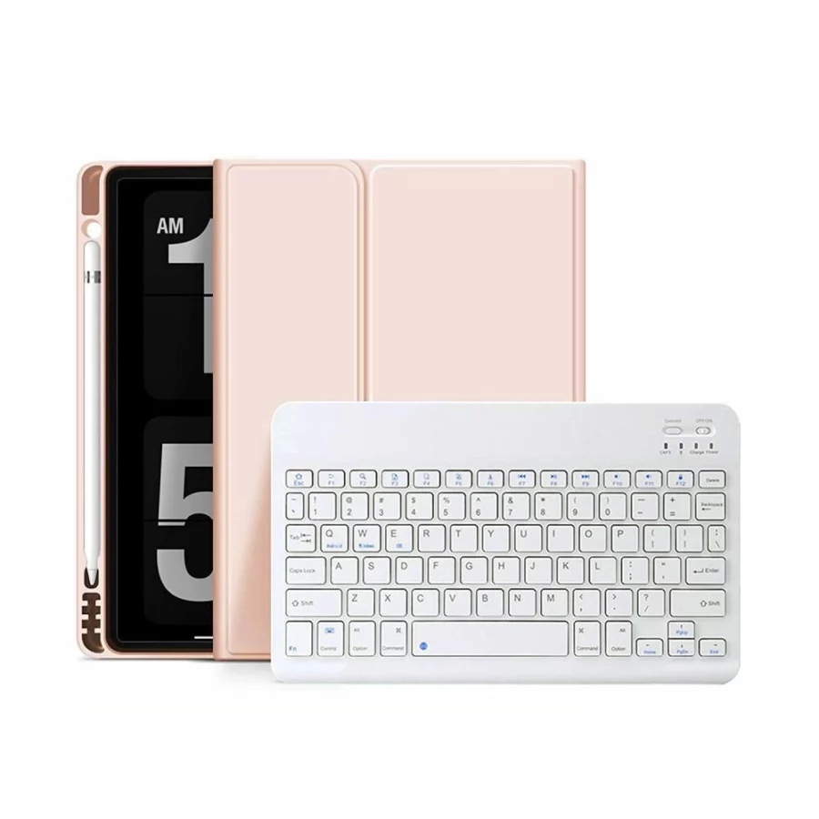 Etui Tech-Protect SC Pen + Keyboard z klawiaturą na iPad 10.9" 2022 - różowe