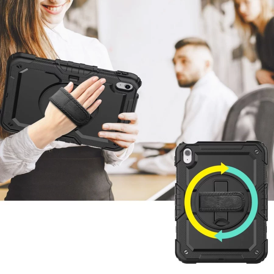 Etui Tech-Protect Solid360 na iPad 10.9" 2022 - czarne