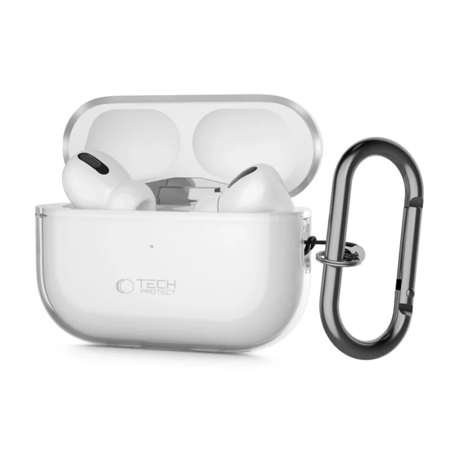 Etui Tech-Protect FlexAir na Apple AirPods Pro 1 / 2 - przezroczyste
