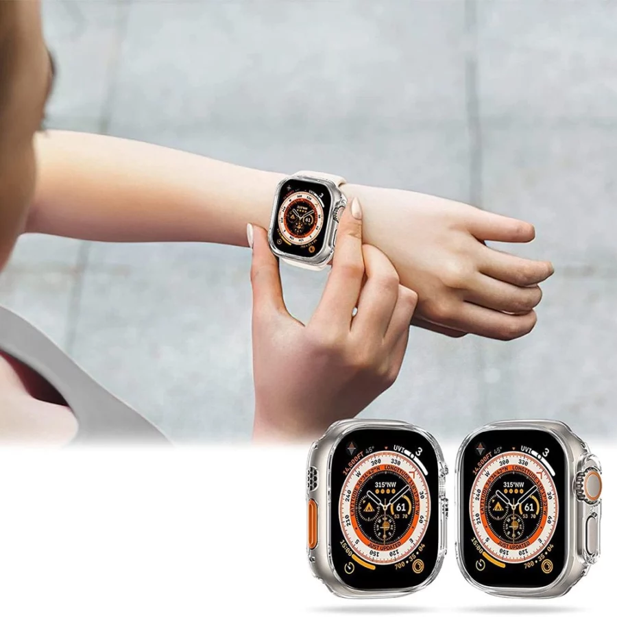 Etui Tech-Protect Defense360 na Apple Watch Ultra 49 mm - czarne