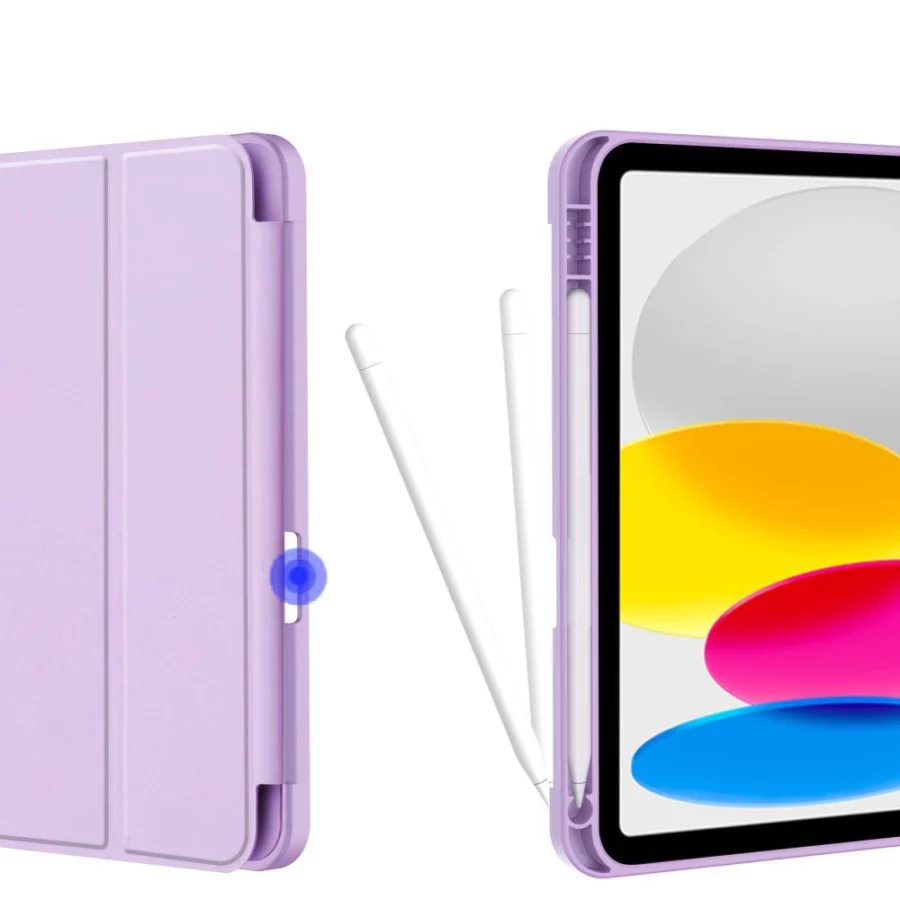 Etui Tech-Protect SC Pen na iPad 10.9" 2022 - fioletowe